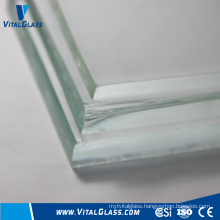 19mm Tempered Glass Clear Float Glass with CE & ISO9001